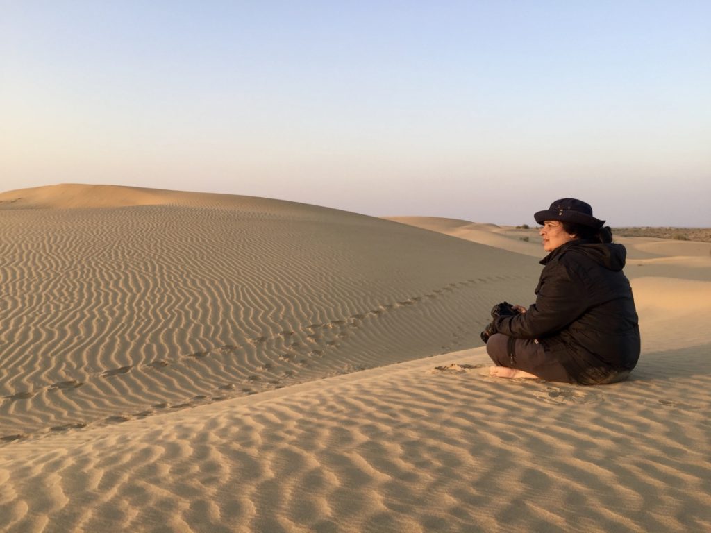 Seema Suresh at Desert National Park - Rajasthan
