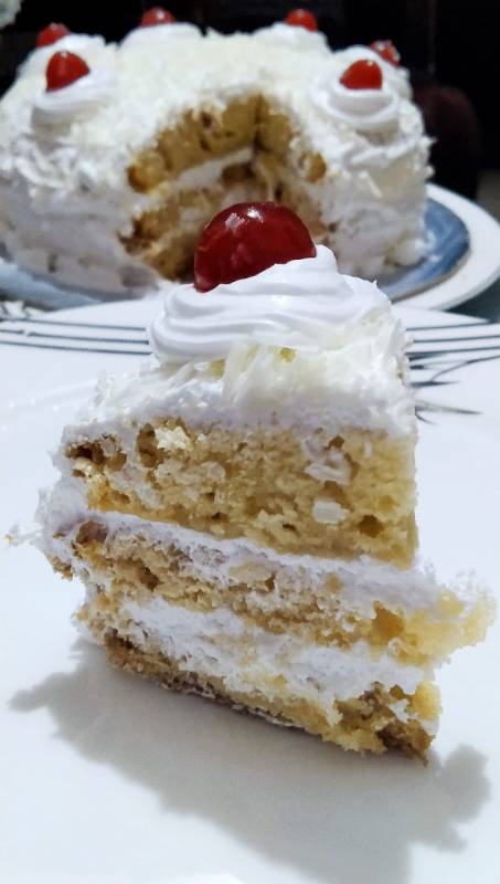 White Forest Cake recipe